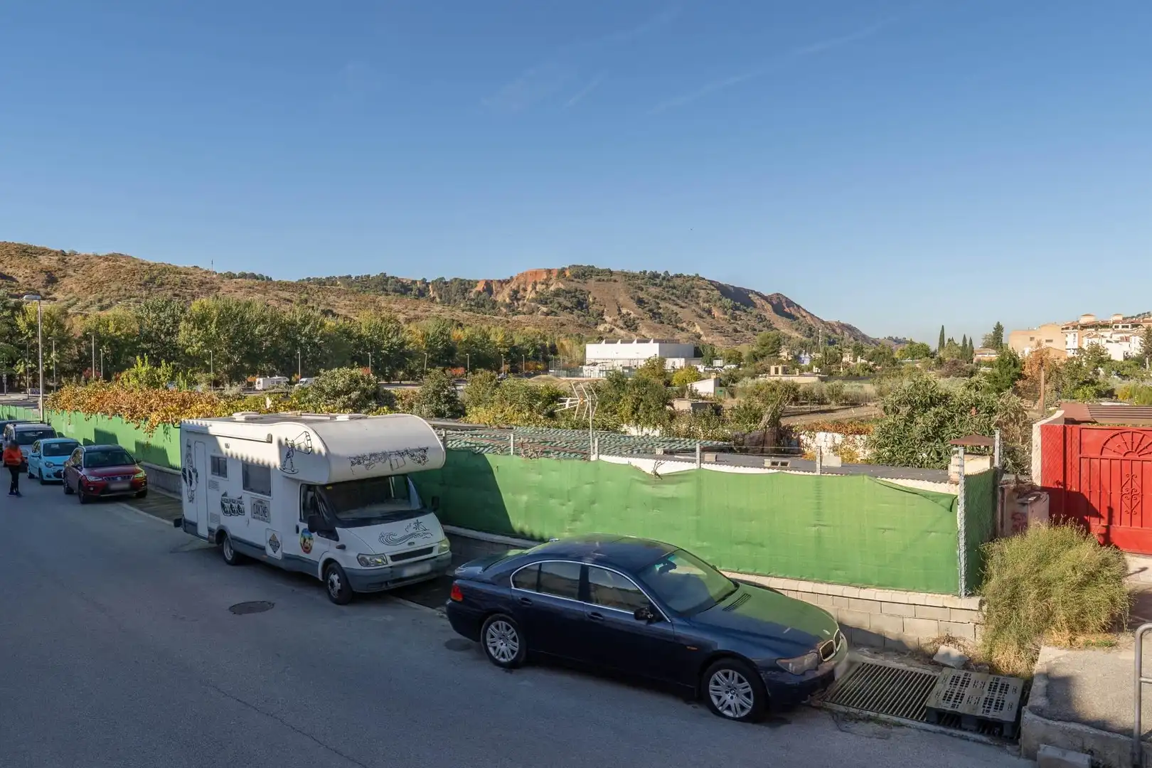 Parking de Casa adosada en venta en Cenes de la Vega con Aire acondicionado, Calefacción y Jardín privado