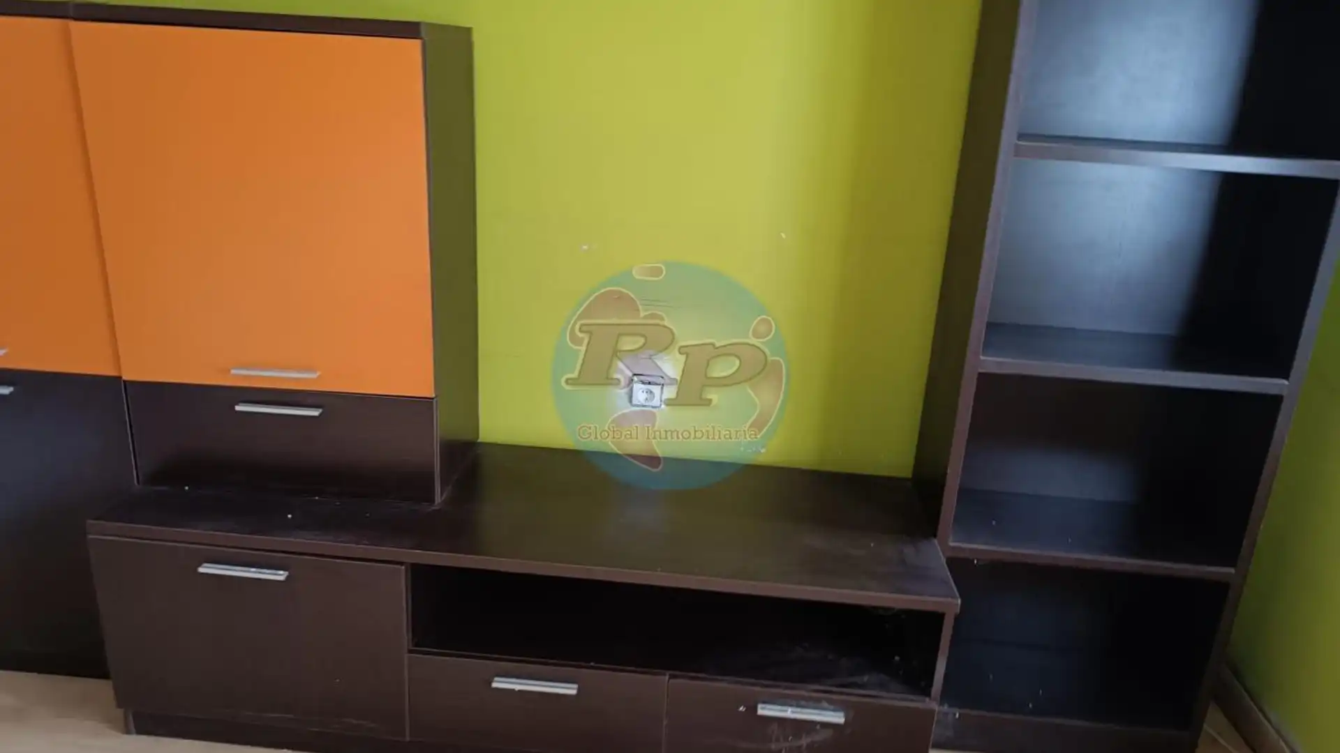 Sala de estar de Piso en venta en Bembibre con Calefacción, Parquet y Terraza