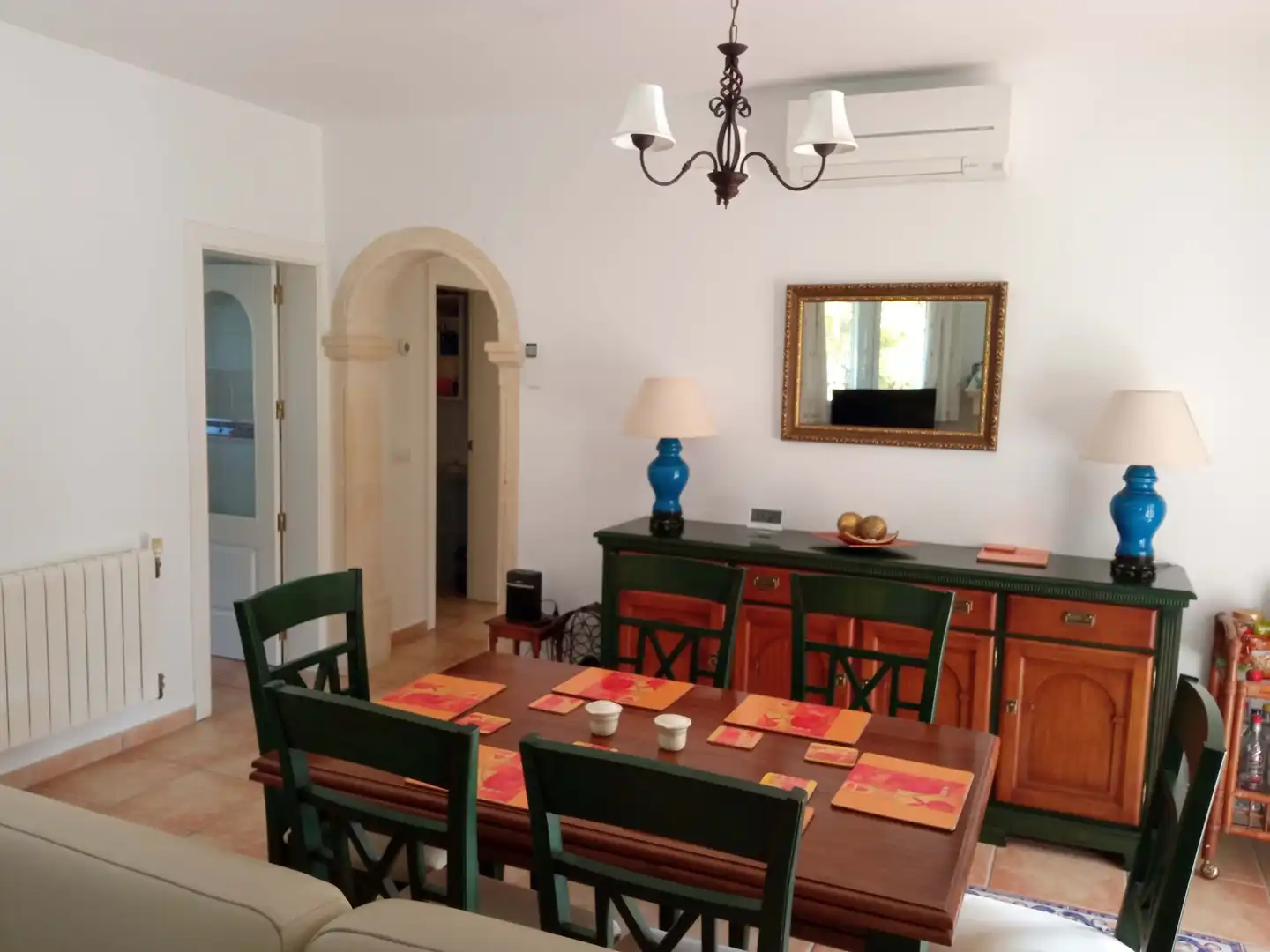 Dining room of Houses for sale in Jávea / Xàbia  with Air Conditioner, Heating and Private garden