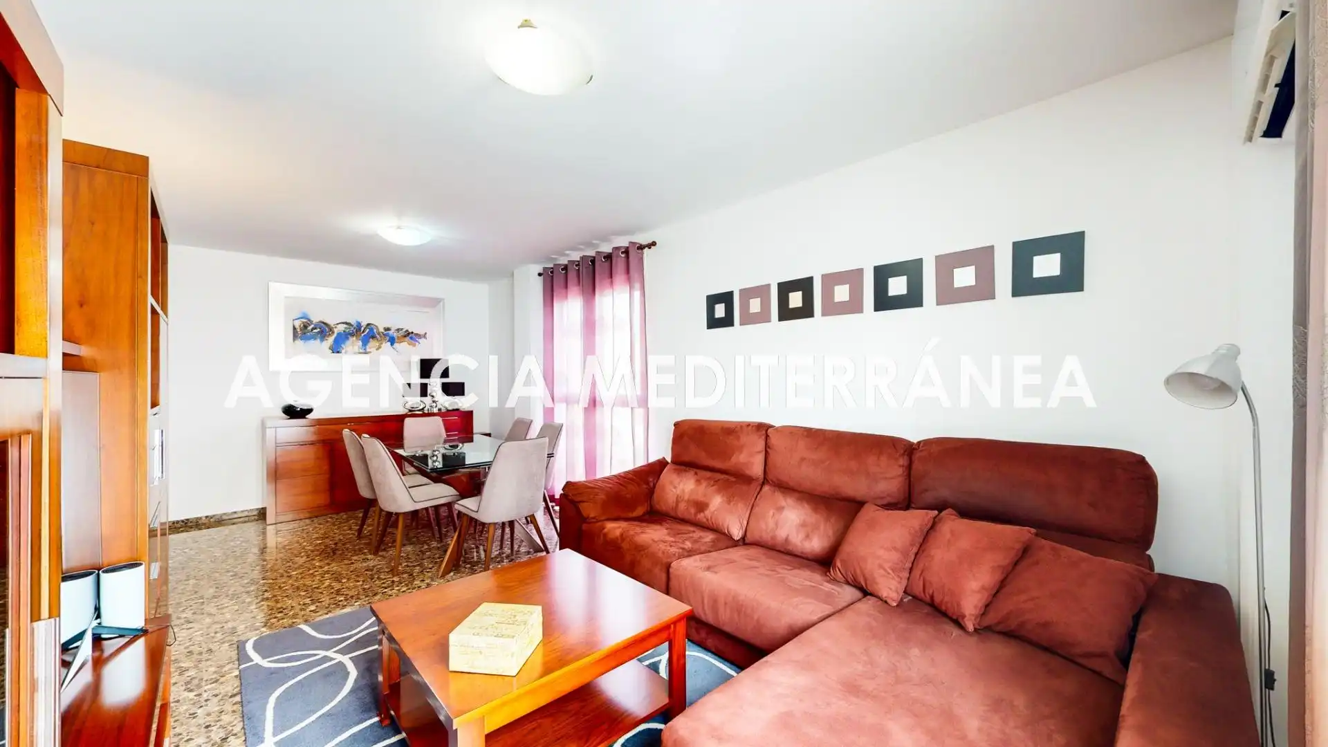 Sala de estar de Piso en venta en Alcàsser con Aire acondicionado, Terraza y Trastero