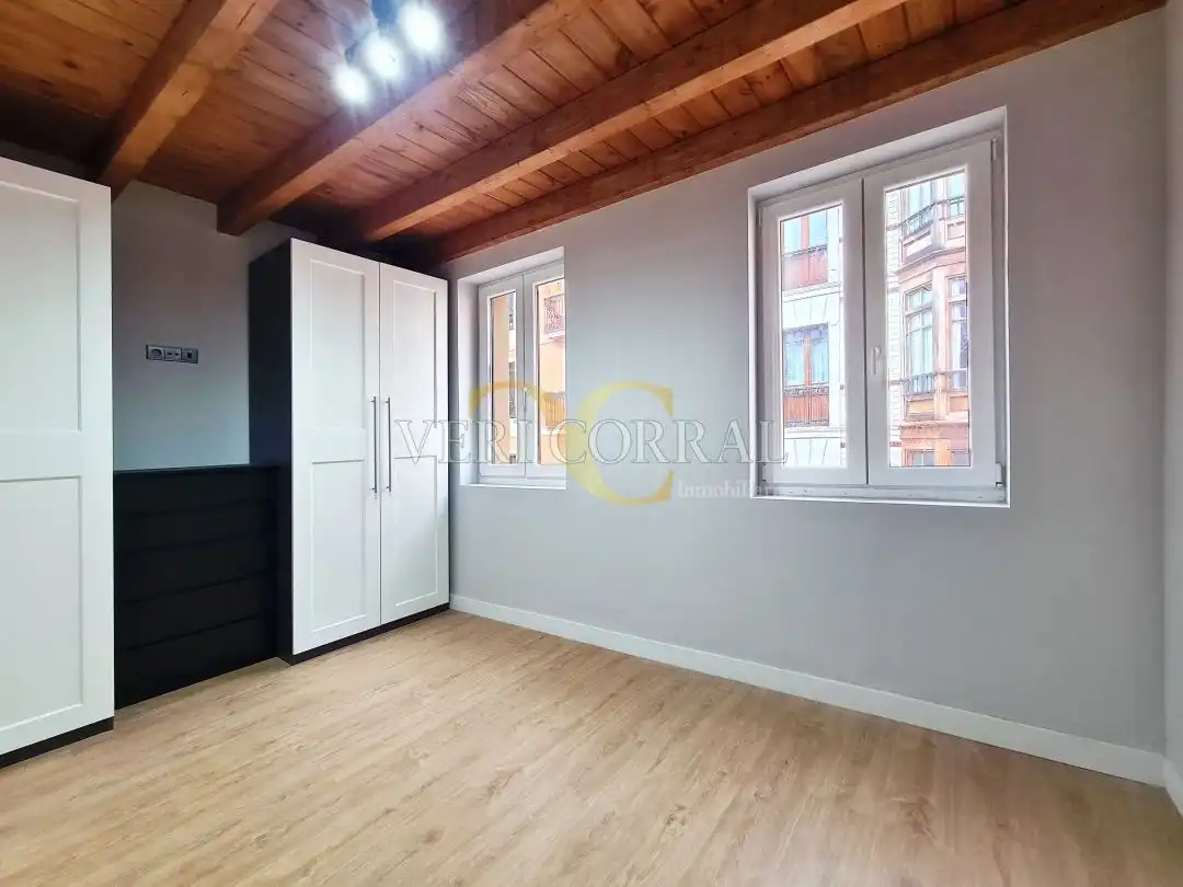 Bedroom of Flat for sale in Gijón   with Heating and Alarm
