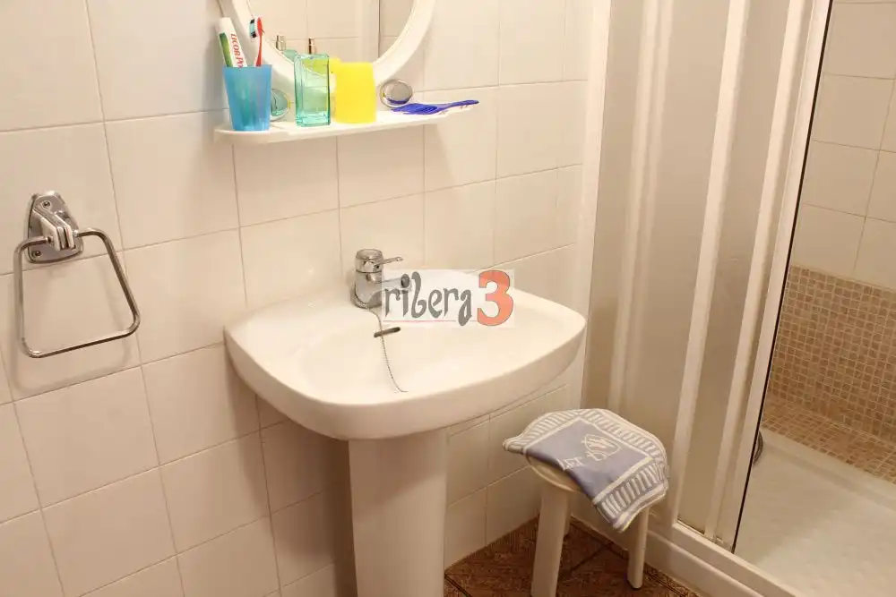 Bathroom of Flat for sale in San Javier  with Air Conditioner, Terrace and Furnished