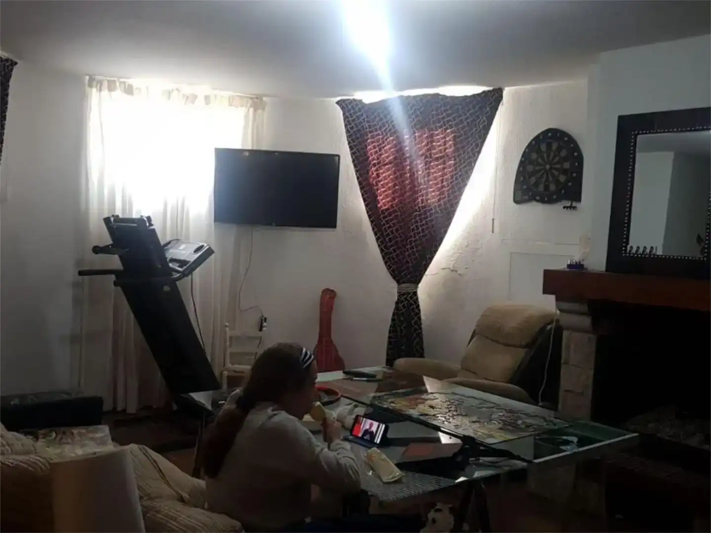 Sala de estar de Casa o chalet en venta en Bargas con Aire acondicionado, Trastero y Piscina