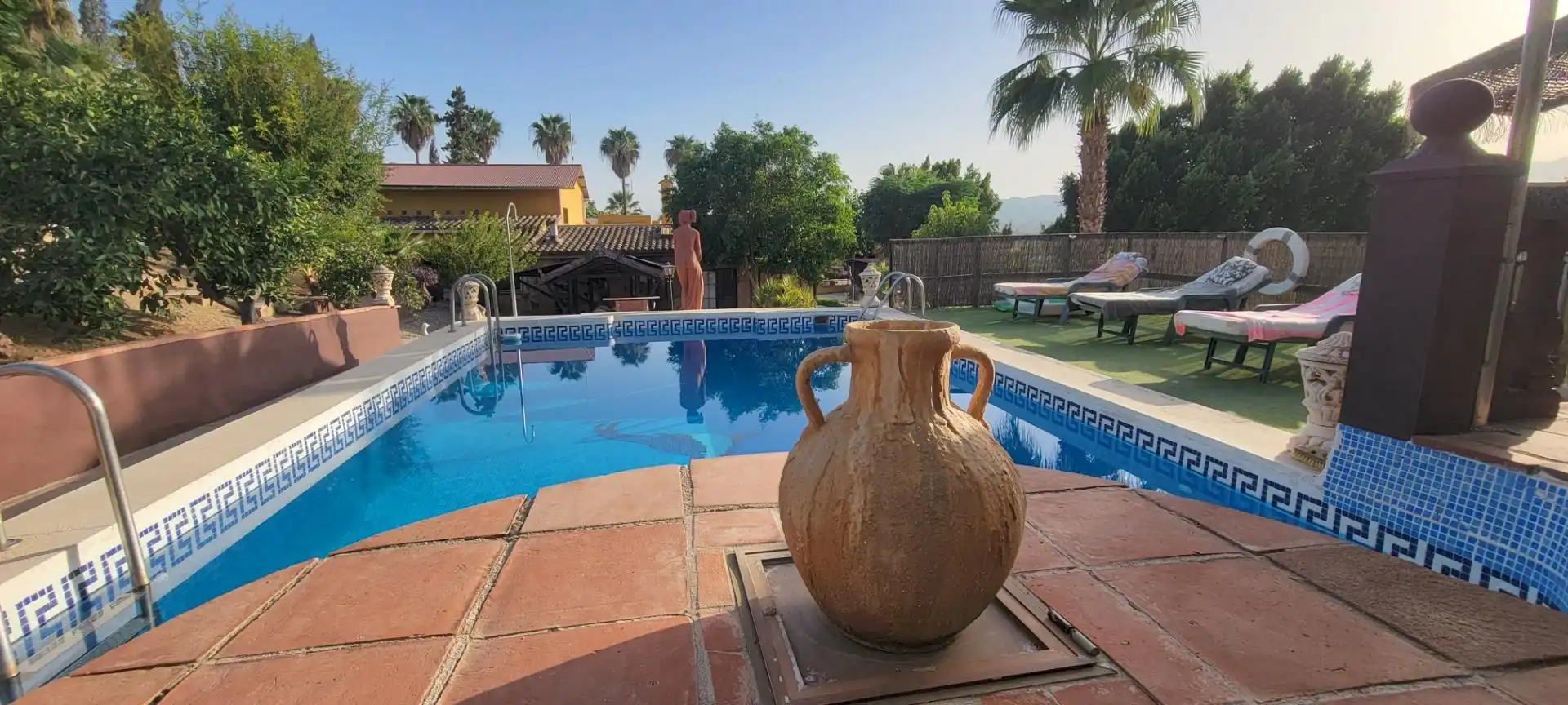 Piscina de Finca rústica en venda en Pizarra amb Aire condicionat, Calefacció i Piscina