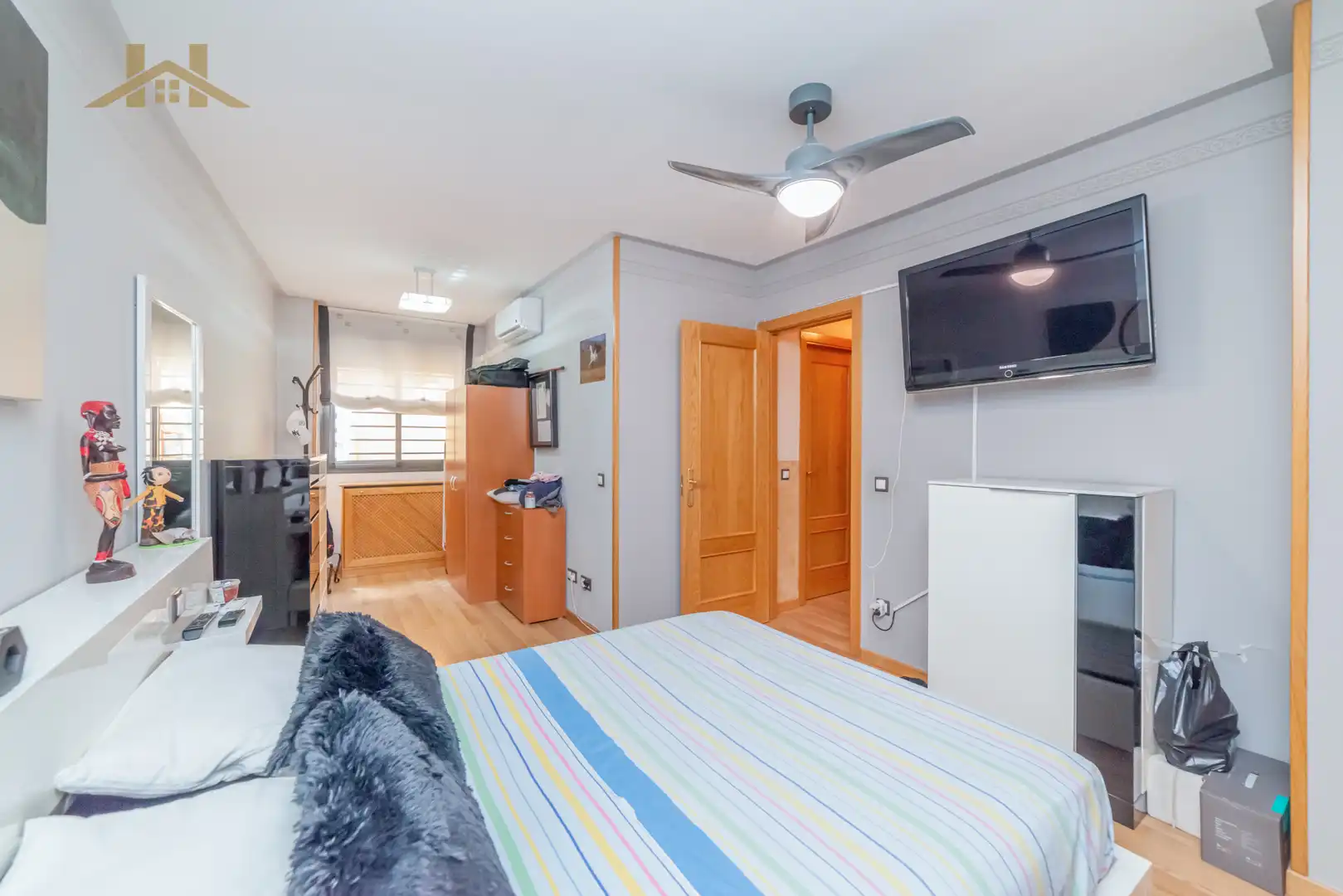 Bedroom of Flat for sale in Pinto  with Heating, Terrace and Storage room