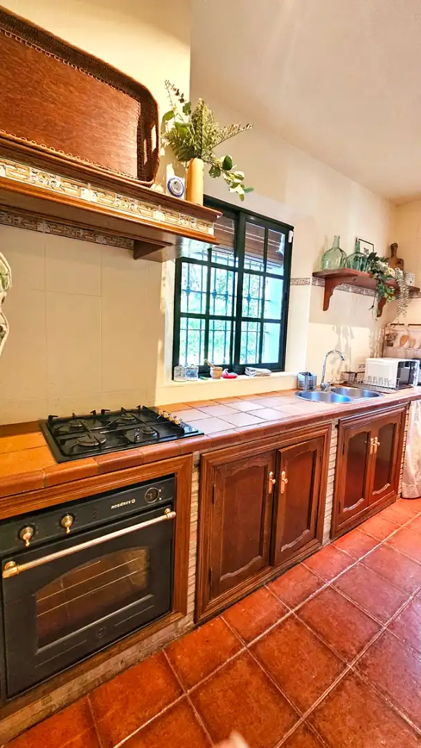 Cocina de Casa o chalet en venta en Santa Ana la Real con Jardín privado, Terraza y Trastero