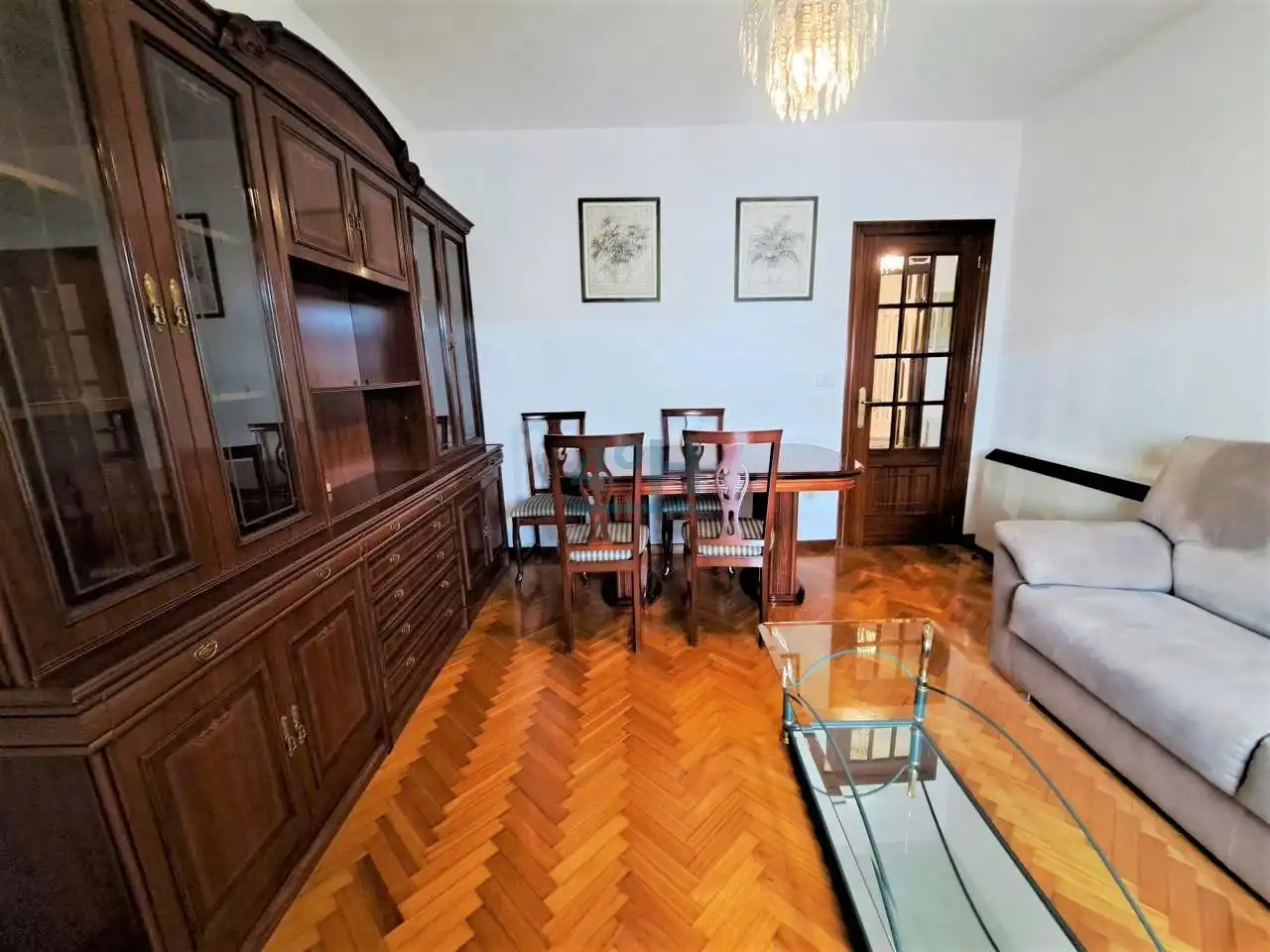 Menjador de Apartament de lloguer en Barbadás amb Calefacció, Parquet i Traster