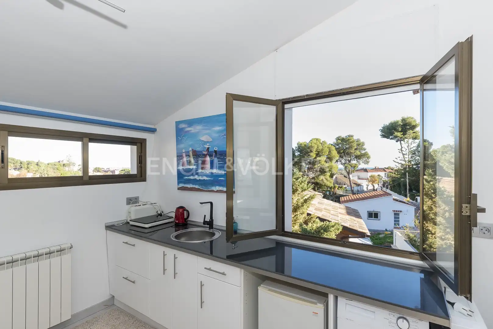 Kitchen of Houses for rent in Castelldefels  with Air Conditioner, Heating and Private garden