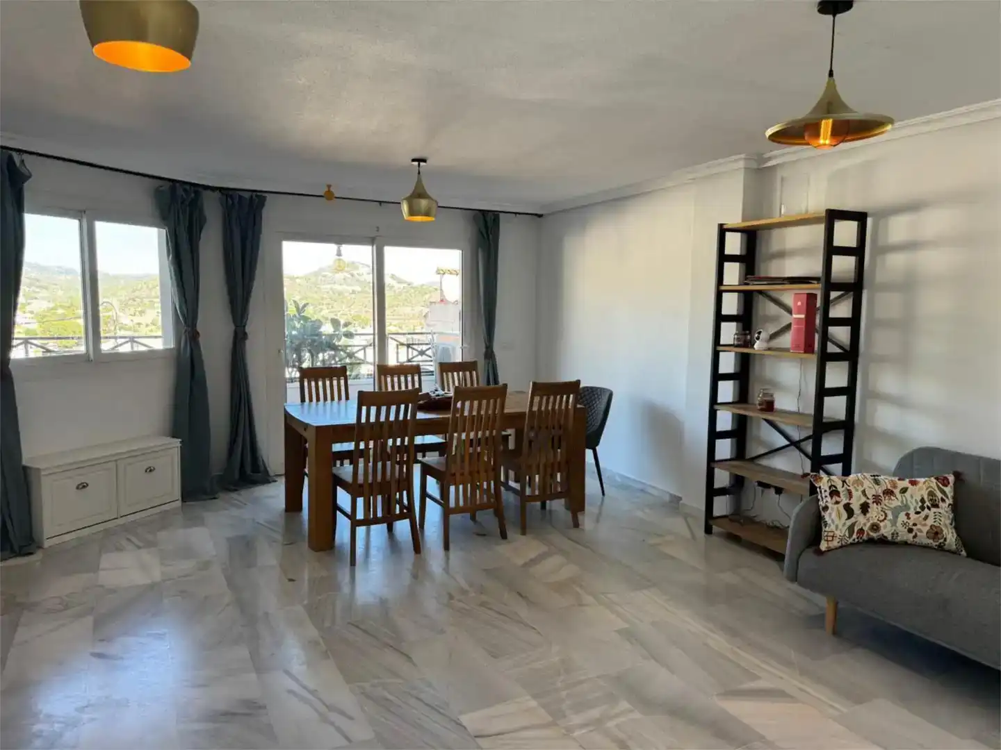 Menjador de Apartament en venda en Calpe / Calp amb Aire condicionat, Piscina i Balcó