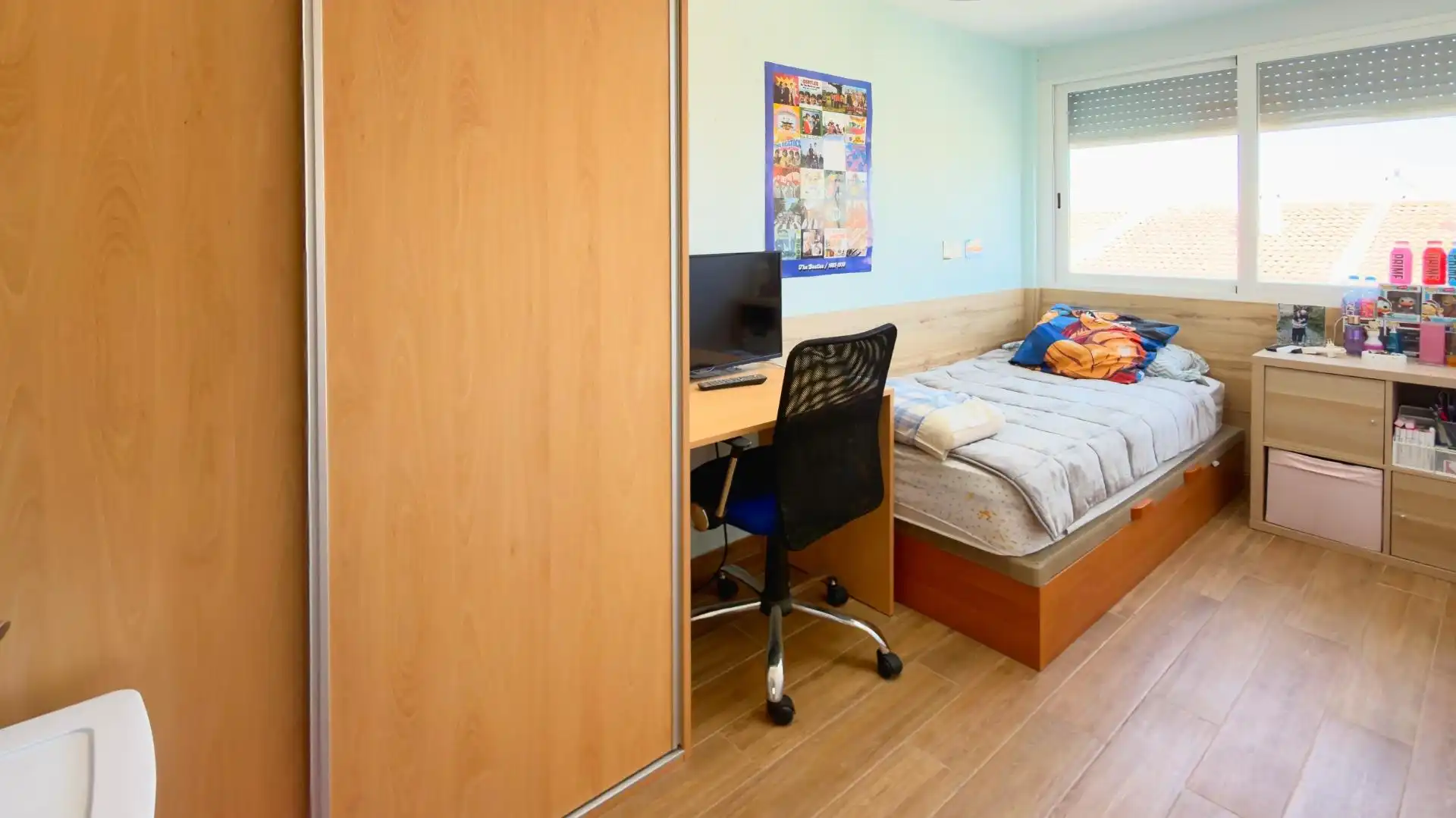Bedroom of Detached homes for sale in L'Alfàs del Pi  with Air Conditioner, Private garden and Terrace