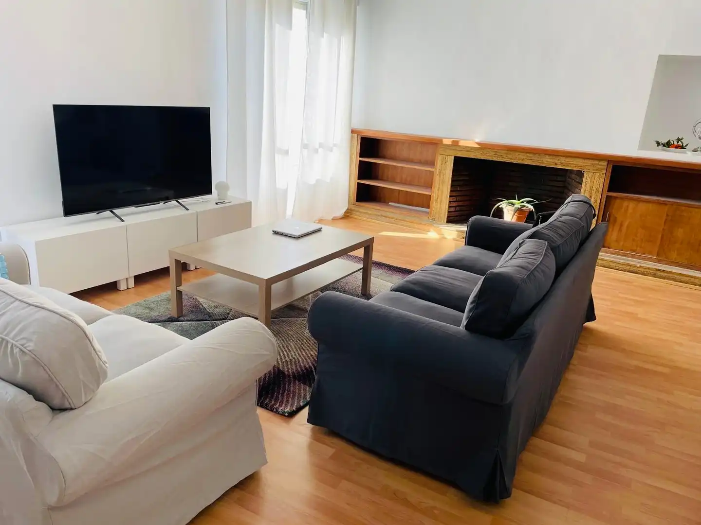 Sala d'estar de Pis en venda en Oliva amb Aire condicionat, Calefacció i Moblat