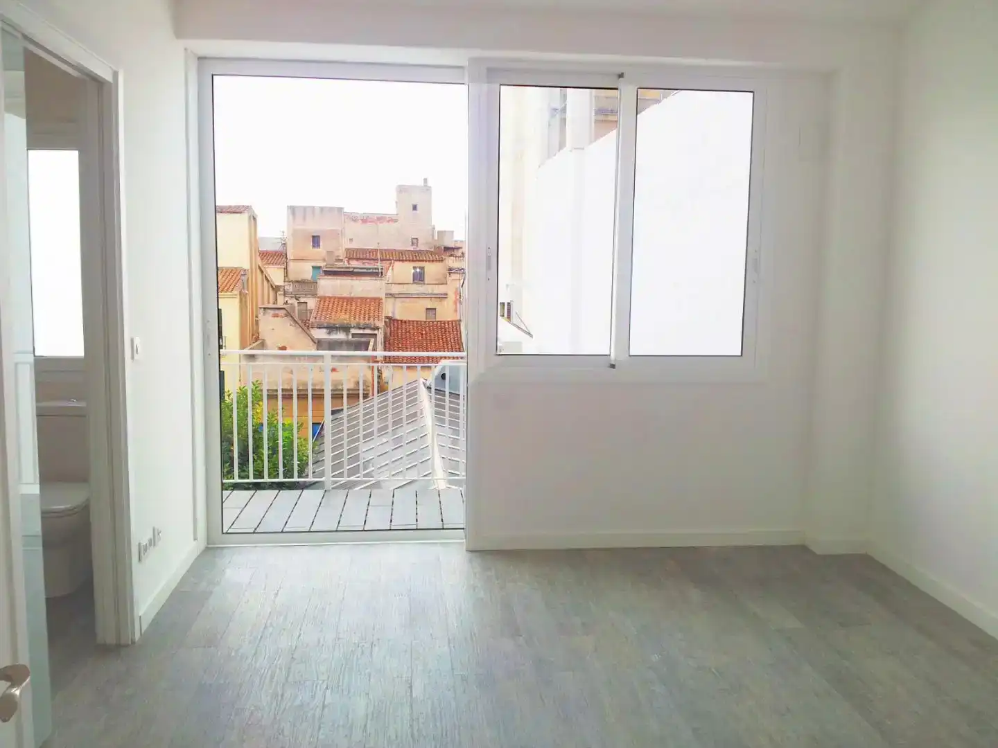 Terraza de Dúplex de alquiler en Mataró con Aire acondicionado, Parquet y Balcón