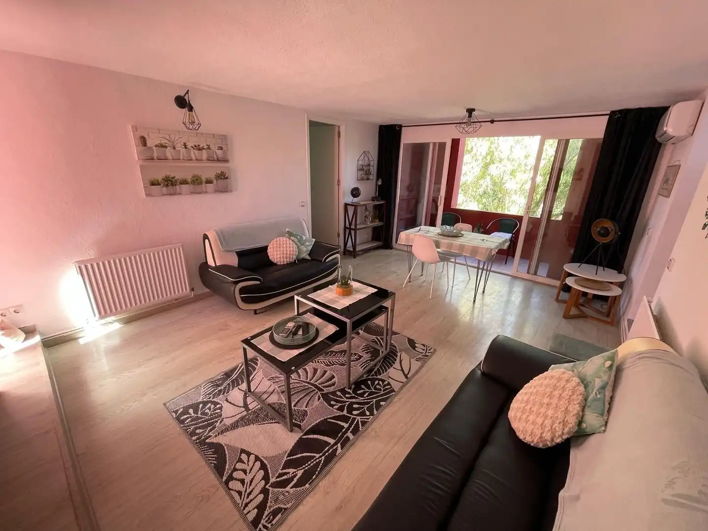 Living room of Apartments for sale in Calpe / Calp  with Air Conditioner and Community pool