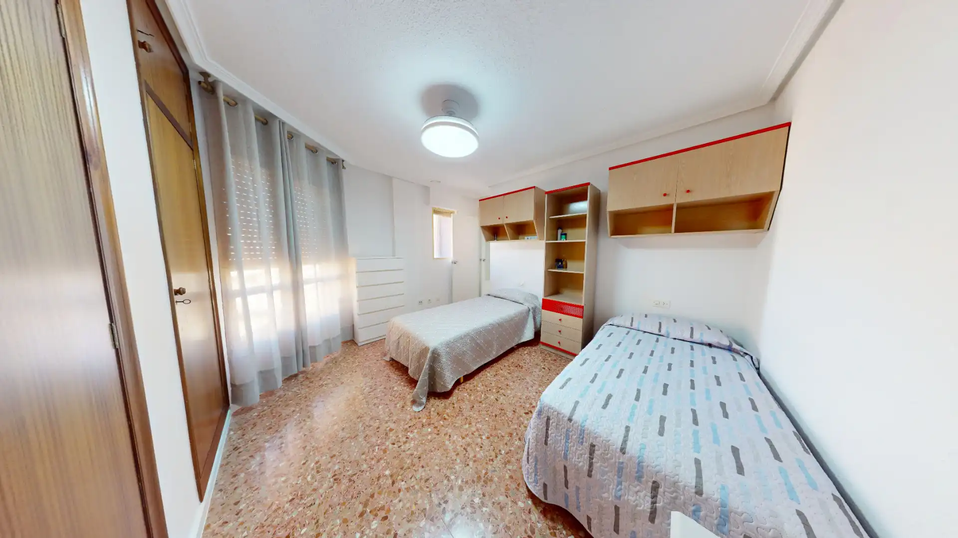 Schlafzimmer von Wohnung zum Verkauf in Jijona / Xixona mit Klimaanlage, Heizung und Terrasse