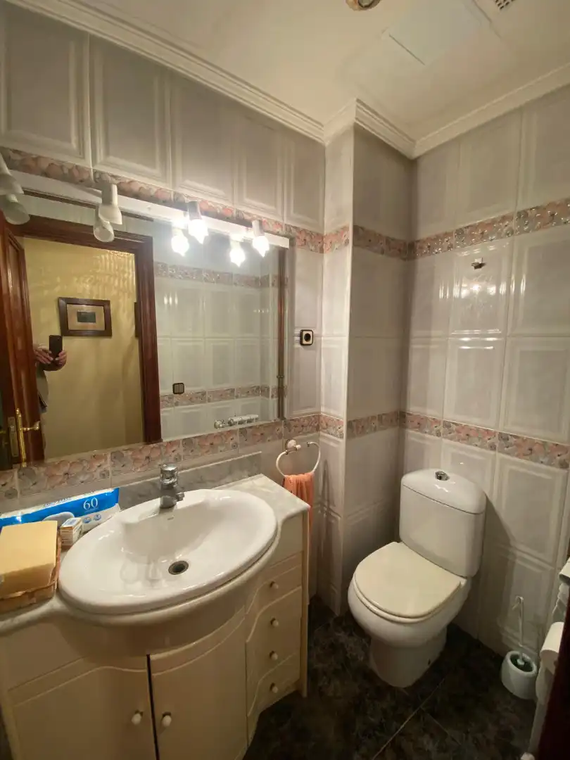 Badezimmer von Maisonette zum Verkauf in Calahorra mit Klimaanlage, Heizung und Parkett