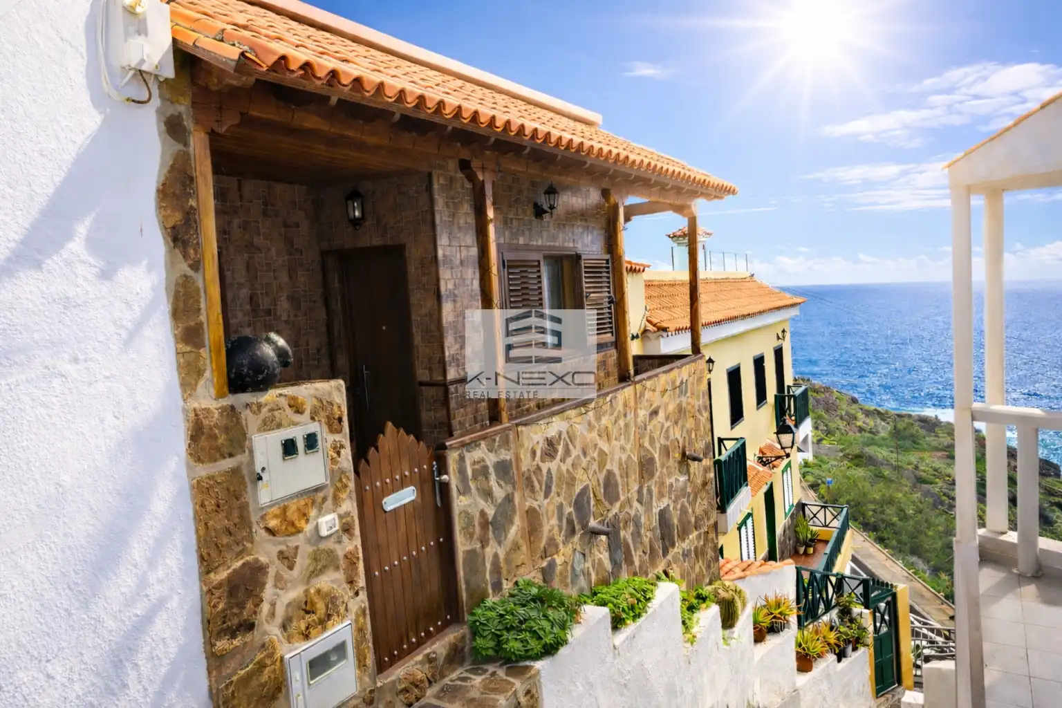 Vista exterior de Casa adosada en venta en Garachico