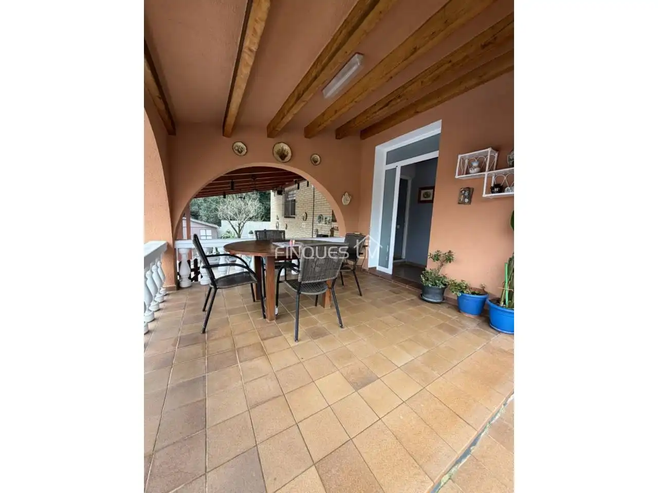 Terraza de Casa o chalet en venta en Vidreres con Aire acondicionado, Jardín privado y Terraza