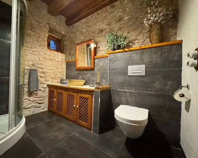Badezimmer von Country house zum Verkauf in Alcalà de Xivert mit Heizung, Privatgarten und Abstellraum