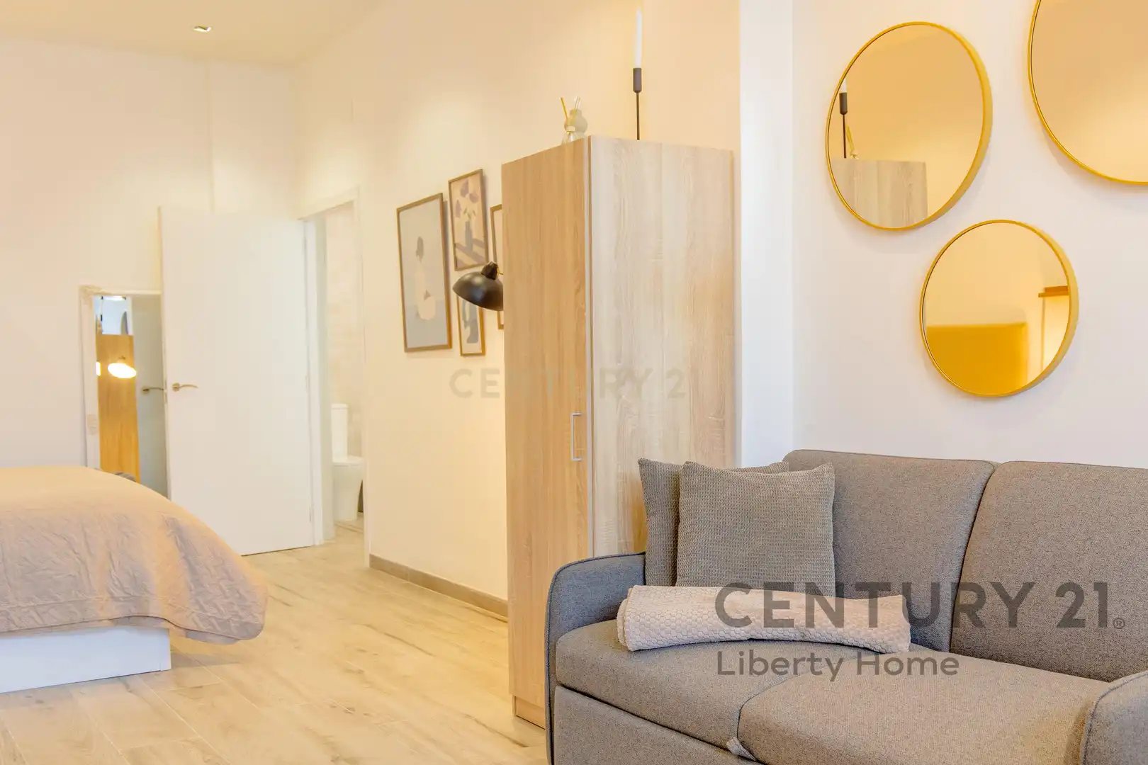 Sala de estar de Apartamento en venta en Valencia con Aire acondicionado, Horno y Lavadora