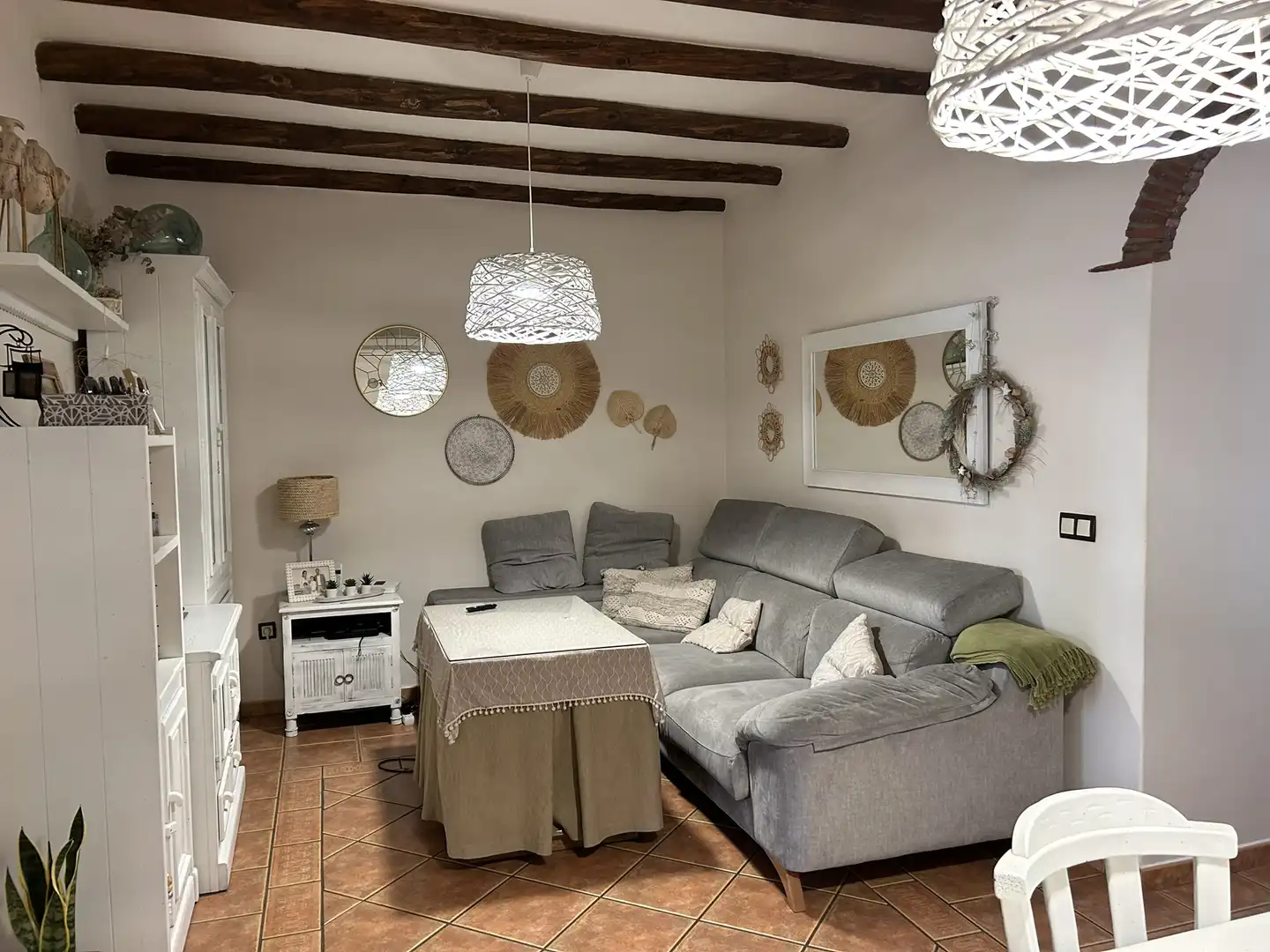 Sala de estar de Casa o chalet en venta en Azuaga con Aire acondicionado, Calefacción y Terraza