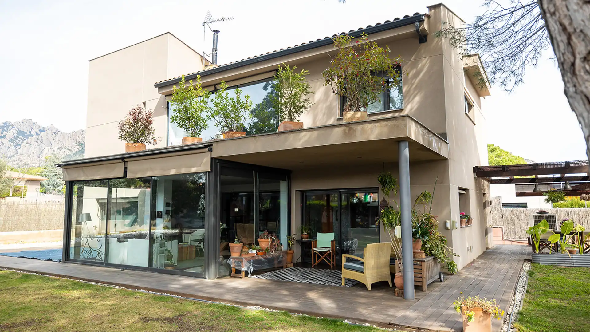 Vista exterior de Casa o chalet en venta en Collbató con Aire acondicionado, Calefacción y Jardín privado