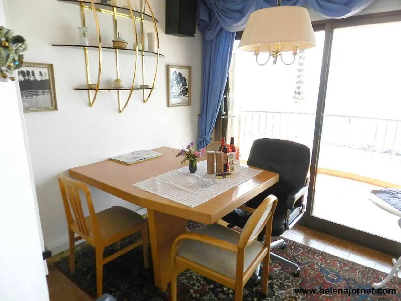 Esszimmer von Dachboden zum Verkauf in Calonge i Sant Antoni mit Heizung, Terrasse und Balkon
