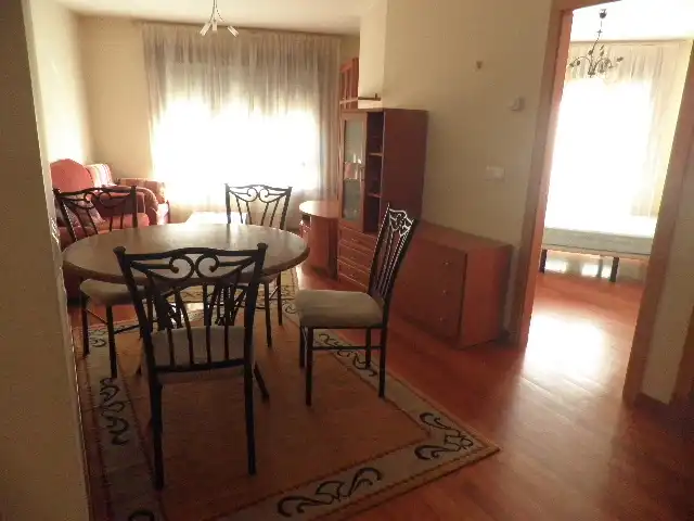 Dining room of Flat for rent in Poio  with Heating, Parquet flooring and Storage room