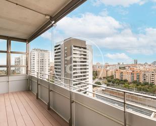 Terrace of Flat to rent in  Barcelona Capital  with Air Conditioner, Heating and Terrace