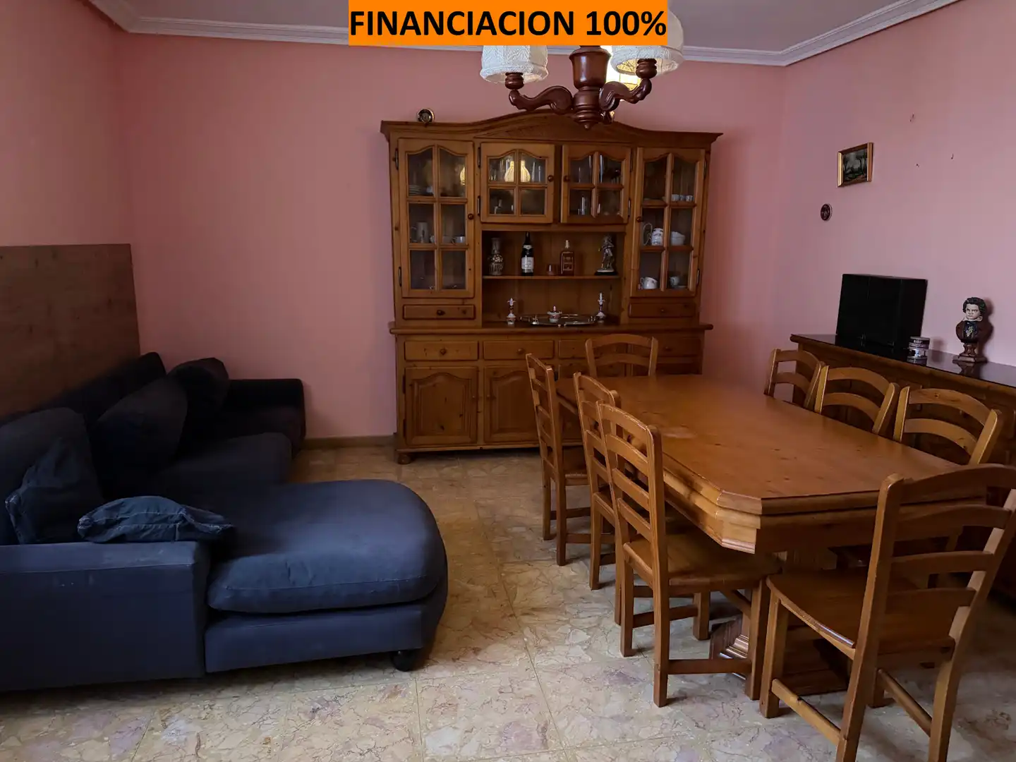 Comedor de Casa o chalet en venta en Ejea de los Caballeros con Calefacción, Jardín privado y Trastero