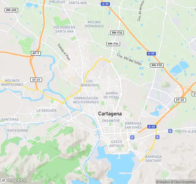 Vista exterior de Piso en venta en Cartagena