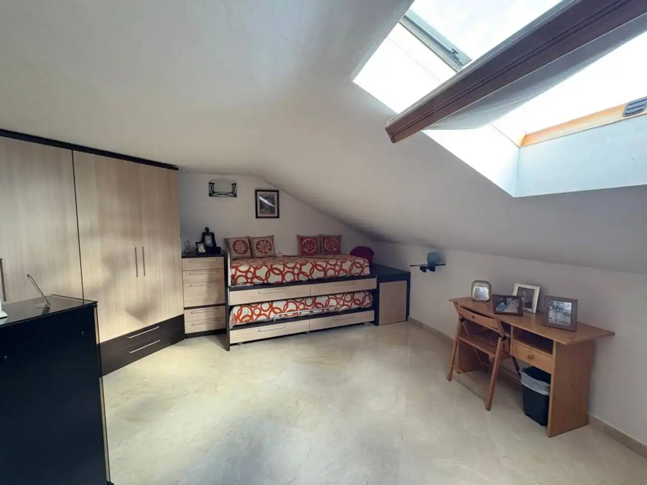 Schlafzimmer von Maisonette zum Verkauf in Castalla mit Klimaanlage, Heizung und Terrasse