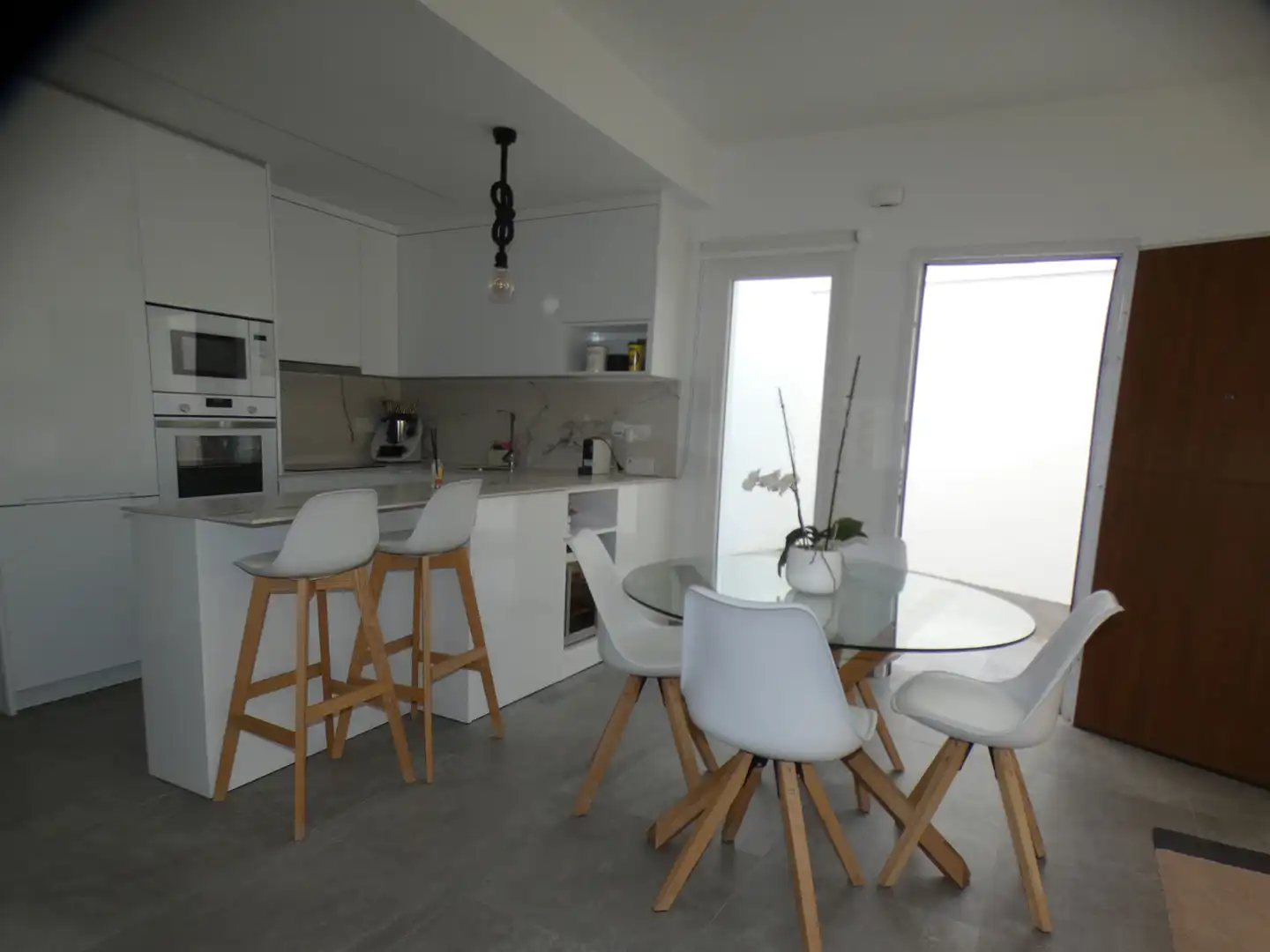 Cocina de Casa adosada en venta en San Pedro del Pinatar con Aire acondicionado, Calefacción y Jardín privado