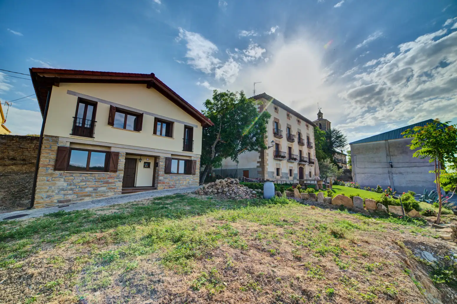 Vista exterior de Casa o chalet en venta en Sada (Navarra) con Calefacción