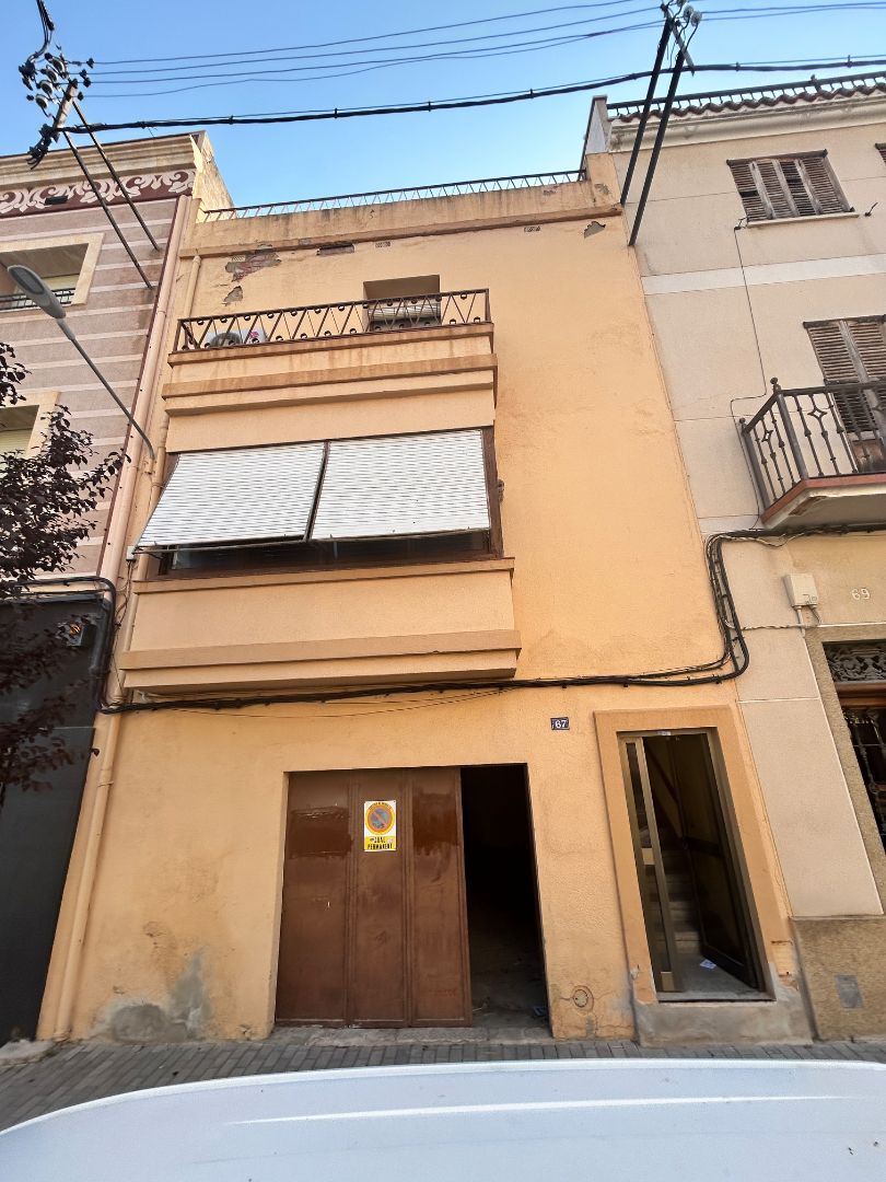 Exterior view of House or chalet for sale in Les Borges del Camp  with Air Conditioner, Heating and Terrace