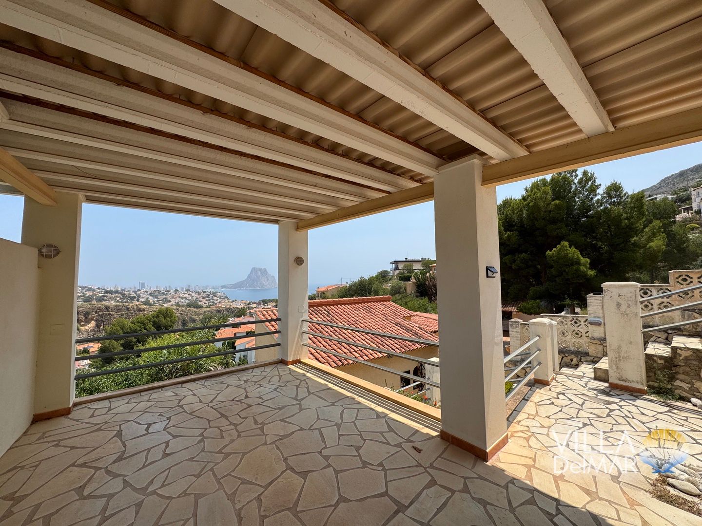Terrace of House or chalet for sale in Calpe / Calp  with Heating, Private garden and Terrace