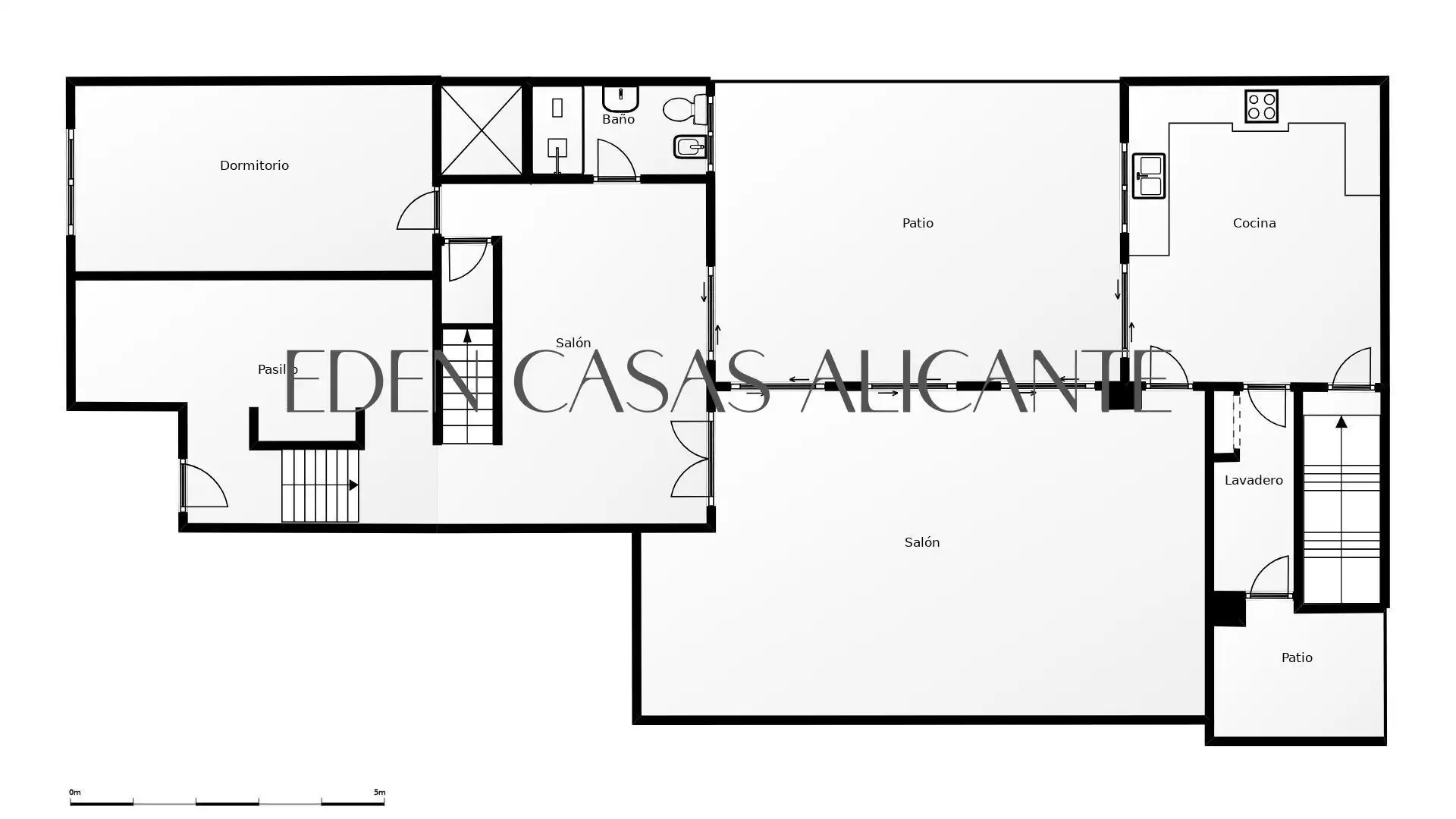 Casa adosada en venda en San Vicente del Raspeig / Sant Vicent del Raspeig amb Aire condicionat, Jardí privat i Parquet