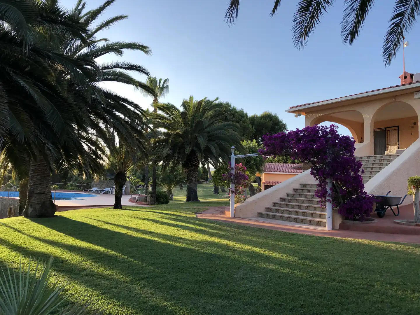 Jardí de Casa o xalet en venda en Alcalà de Xivert amb Calefacció, Jardí privat i Piscina