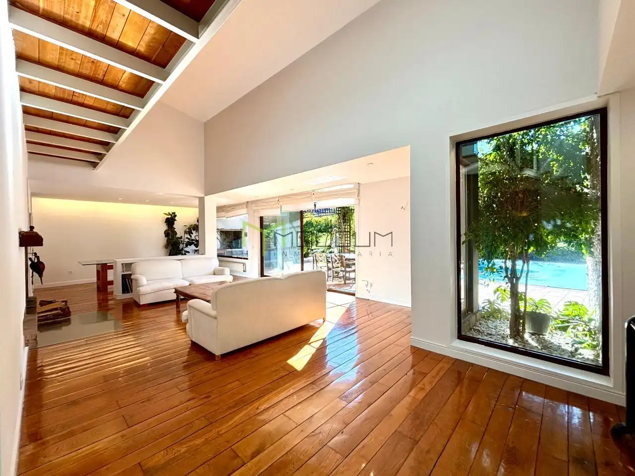 Wohnzimmer von Haus oder Chalet zum Verkauf in Ames mit Heizung, Privatgarten und Terrasse