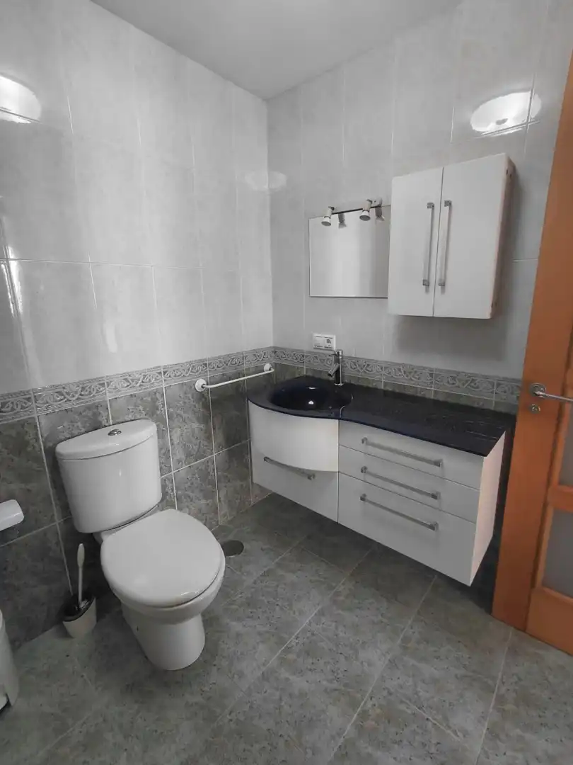 Bathroom of Flat for sale in Boiro, A Coruña