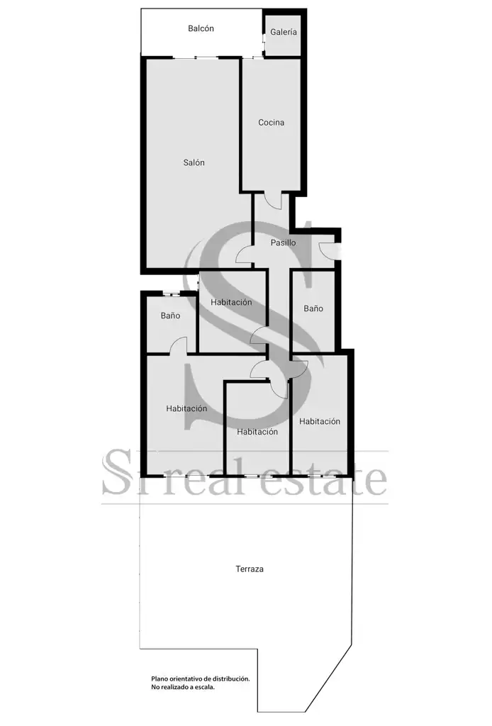 Piso en venta en Barcelona con Aire acondicionado, Calefacción y Terraza