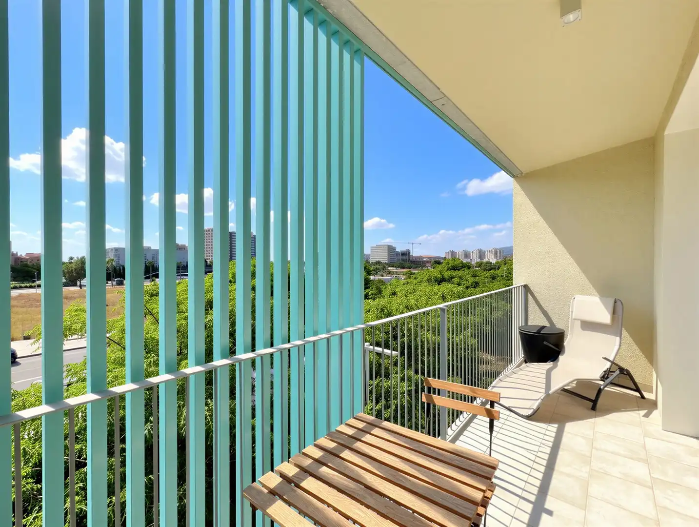 Terrassa de Apartament en venda en  Palma de Mallorca amb Aire condicionat, Traster i Piscina