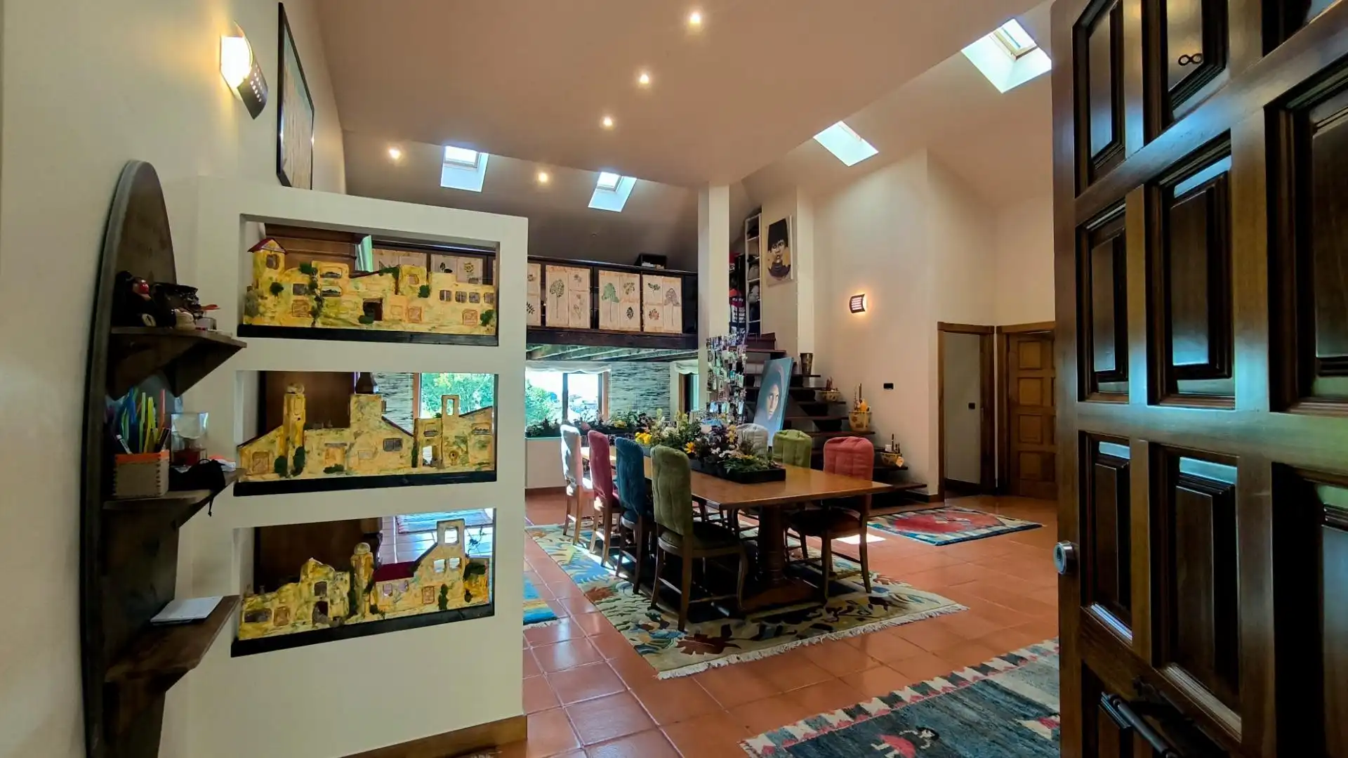 Dining room of Houses for sale in Vigo   with Air Conditioner, Heating and Private garden