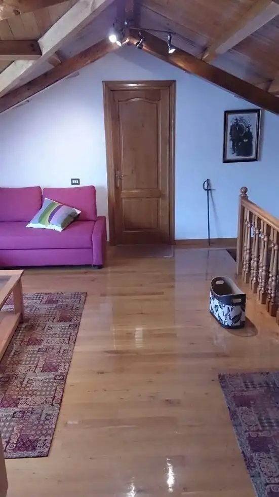 Sala de estar de Finca rústica en venta en Tapia de Casariego con Calefacción, Jardín privado y Parquet