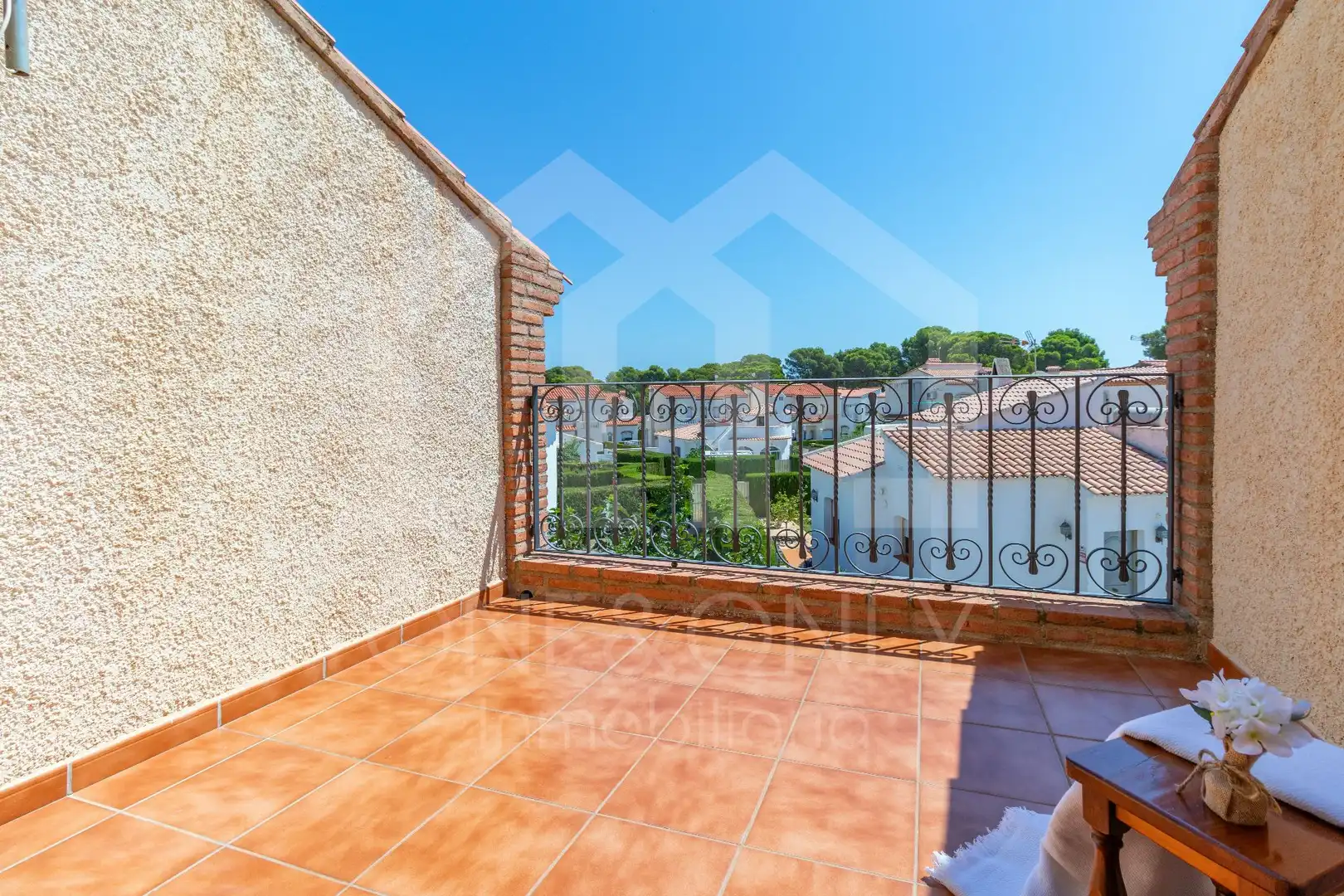 Jardí de Casa o xalet en venda en Mont-roig del Camp amb Aire condicionat, Calefacció i Jardí privat