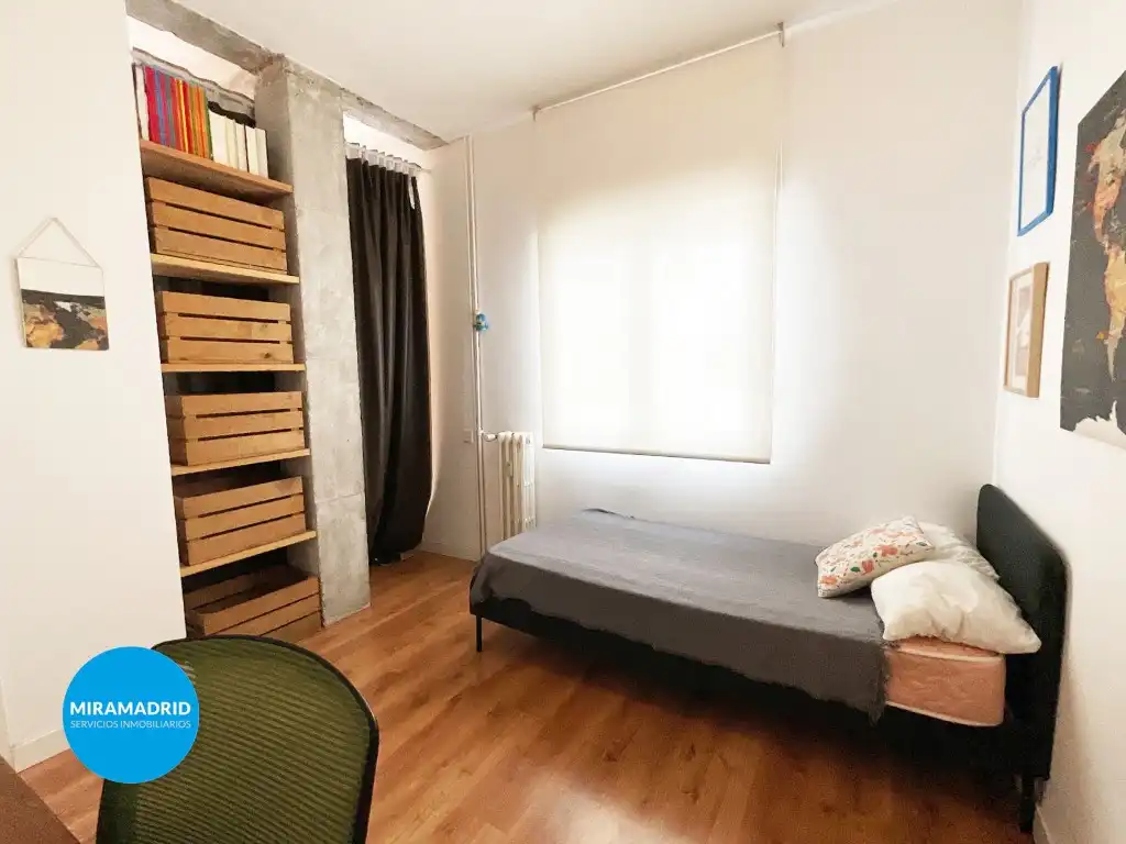 Habitación de Piso de alquiler en Madrid con Aire acondicionado, Terraza y Amueblado