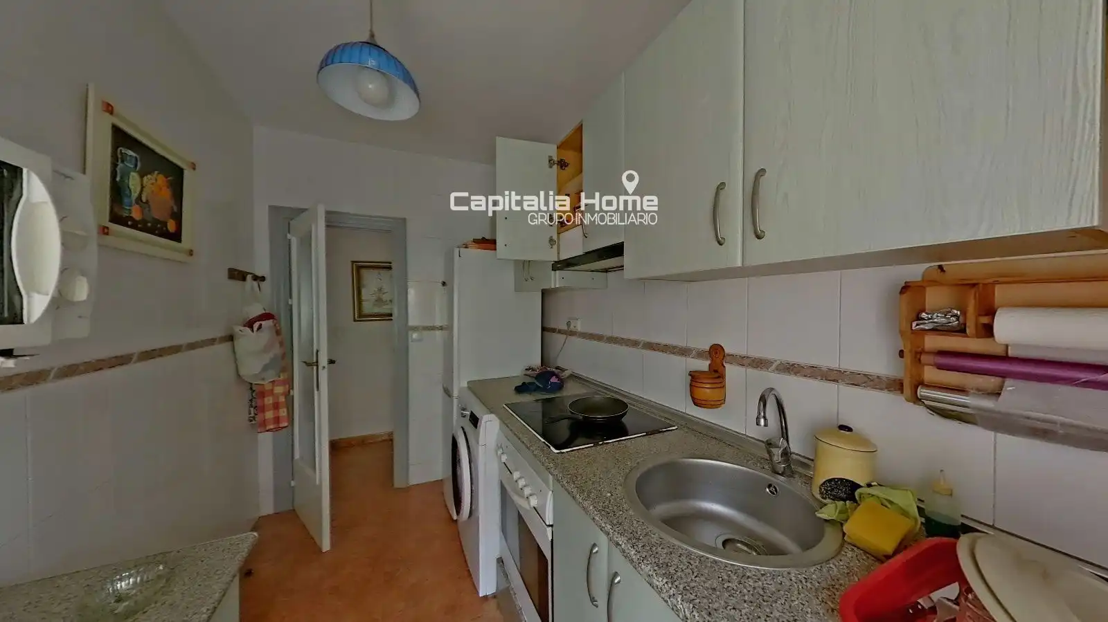 Cocina de Piso en venta en Alicante / Alacant con Aire acondicionado, Calefacción y Amueblado