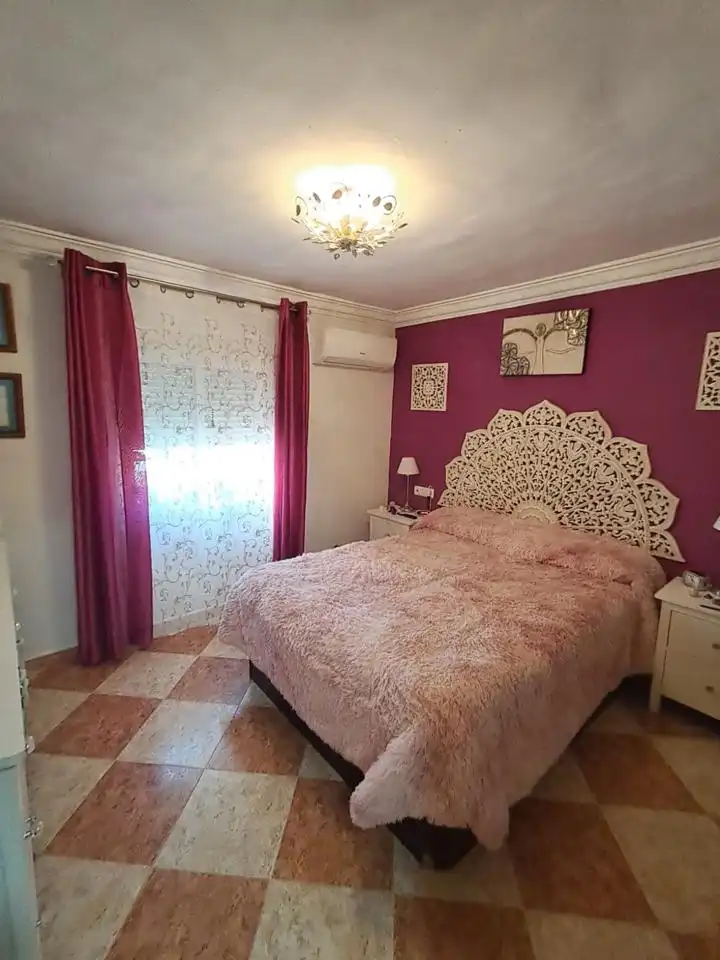 Bedroom of Flat for sale in Málaga