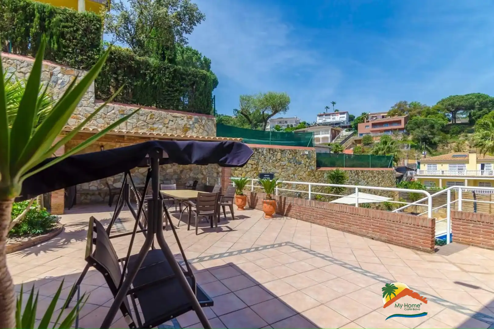 Garden of Houses for sale in Lloret de Mar  with Heating, Private garden and Terrace
