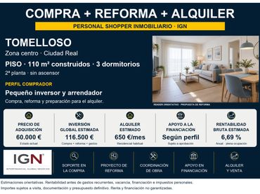 Pis en venda a Tomelloso