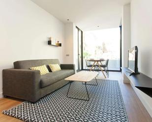 Sala d'estar de Apartament per a compartir en  Barcelona Capital amb Terrassa